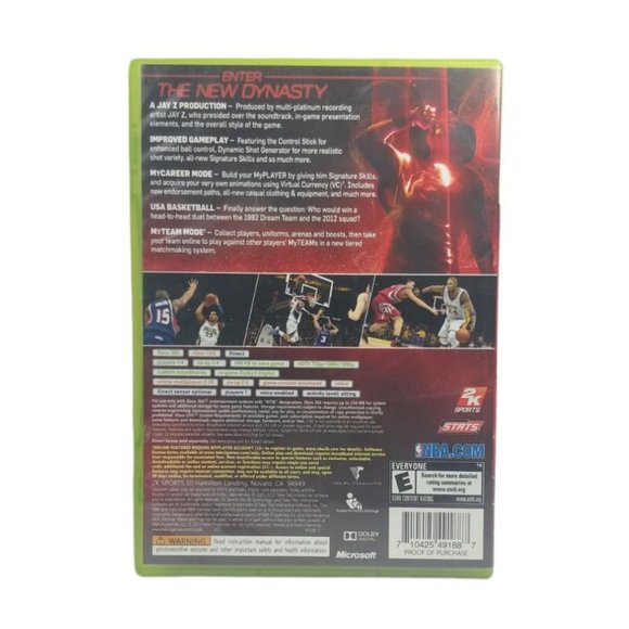 2K Sports NBA 2K13 Microsoft Xbox 360, 2012 Complete Tested - Picture 4 of 4